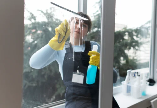 Nettoyage de vitres intérieures et extérieures à Mortroux